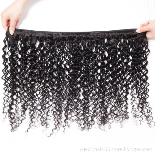 CELIE Brazilian Curly Hair Bundles Wholesale Human Hair Mongolian Virgin Kinky Curly Hair Extension
